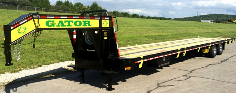 EQUIPMENT TRAILER - TANDEM DUAL GOOSENECK TRAILER FOR SALE  Roane County, Tennessee
